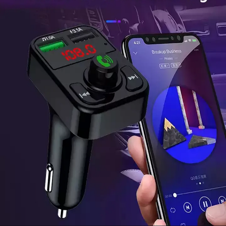 CARX3 FM oddajnik + vhod z 2x USB – Infostyle