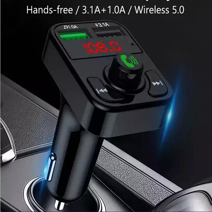 CARX3 FM oddajnik + vhod z 2x USB – Infostyle