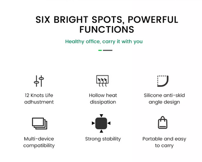 Zložljivo stojalo za prenosni računalnik – Somostel