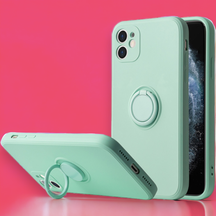 Silikonski ovitek "Silicone Ring" z držalom za Xiaomi Poco M5S – Vennus
