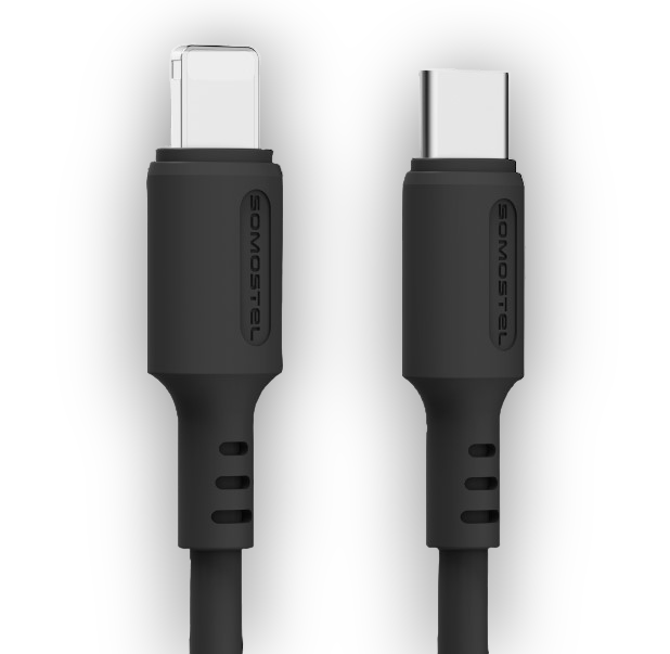 Polnilni in podatkovni kabel za Apple – Somostel – Vijolična