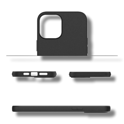 Silikonski ovitek "matt" za Xiaomi Redmi 10A - Črna – Infostyle
