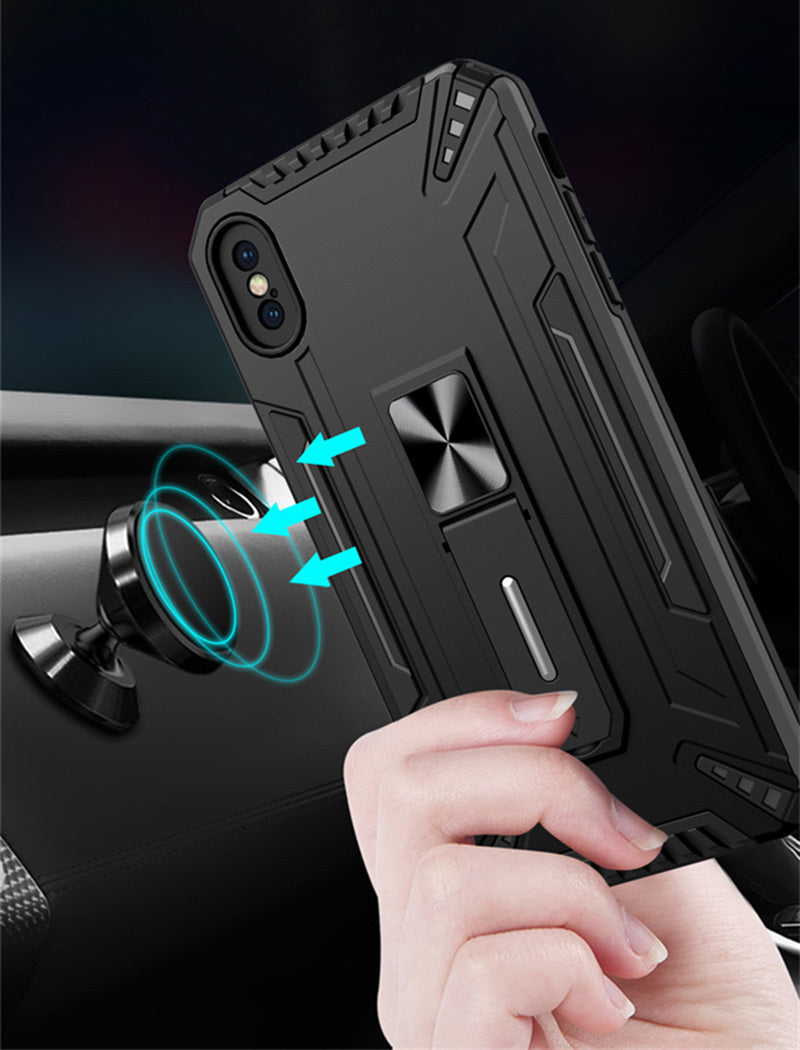 Silikonski ovitek "Shock Armor" za Samsung S22 Plus - Črna – Infostyle