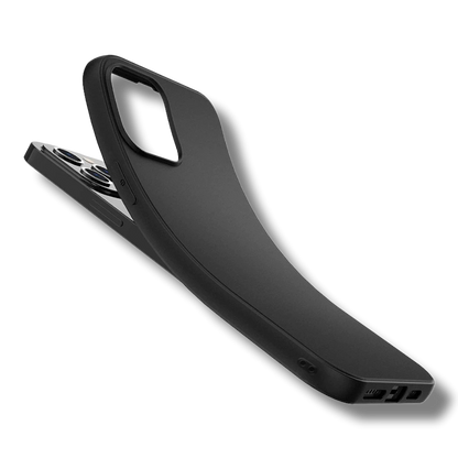 Silikonski ovitek "matt" za Xiaomi Redmi Note 10 5G - Črna – Infostyle