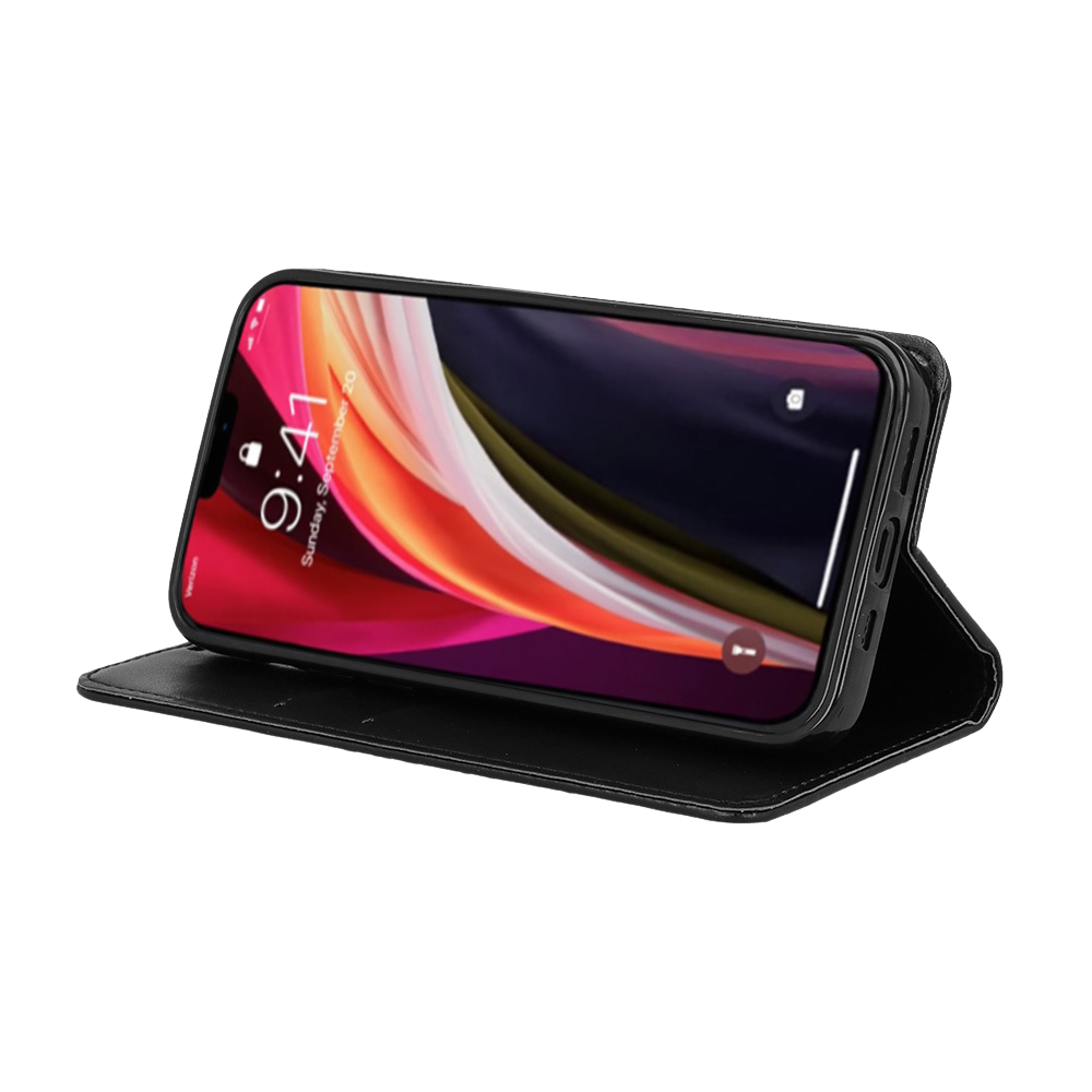 Preklopna torbica "Elite" za Xiaomi Redmi 10 - Črna – Infostyle