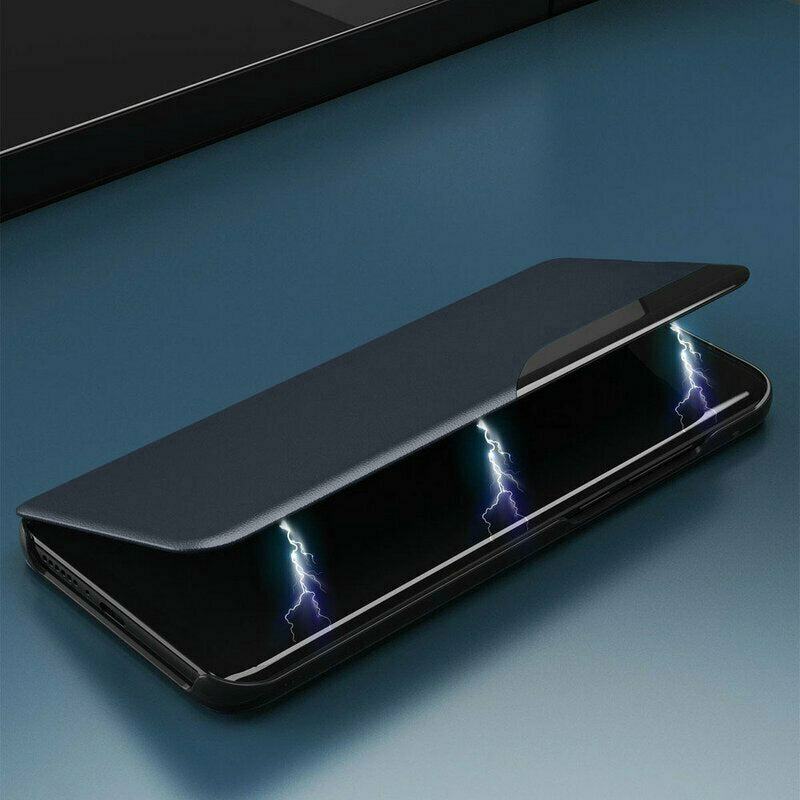 Pametna preklopna torbica za Samsung Galaxy A72 - modra – Infostyle