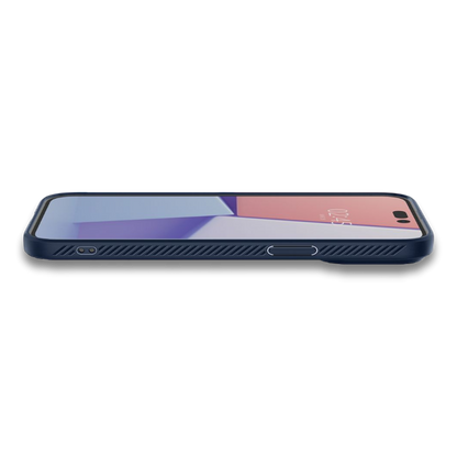 Ovitek Spigen "Liquid Air" za iPhone 14 Pro Max - modra