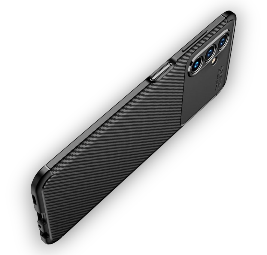 Ovitek "Vennus Carbon Elite" za Samsung Galaxy A04 S - črna