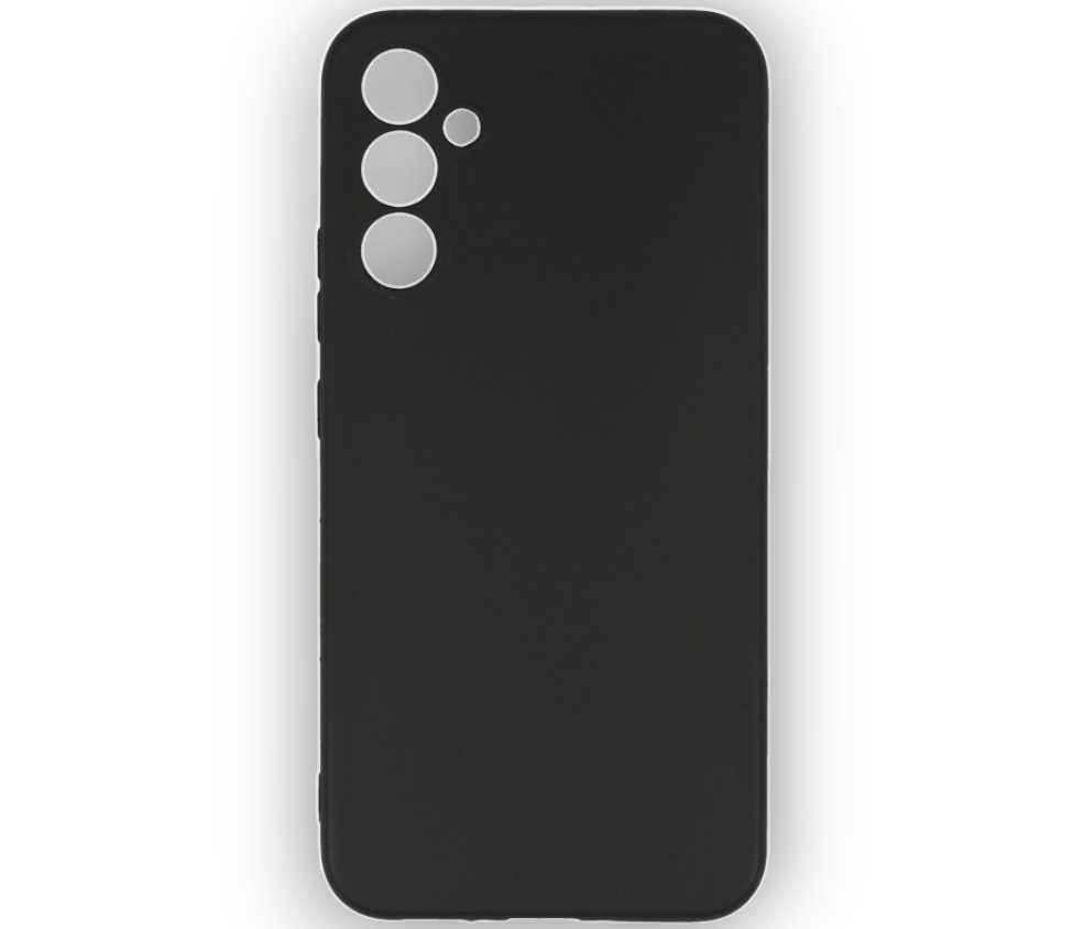 Silikonski ovitek "matt" za Samsung Galaxy A34 - Črna – Infostyle