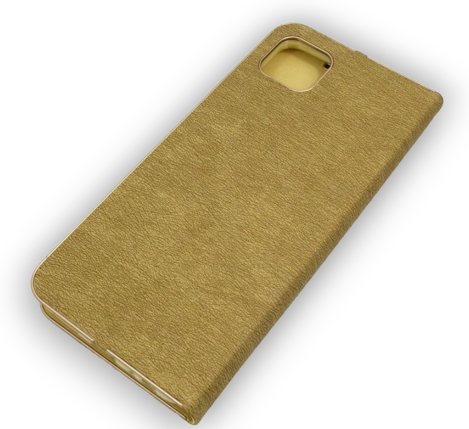 Preklopna torbica "Vennus - chic" za Samsung Galaxy A22 5G - Zlata