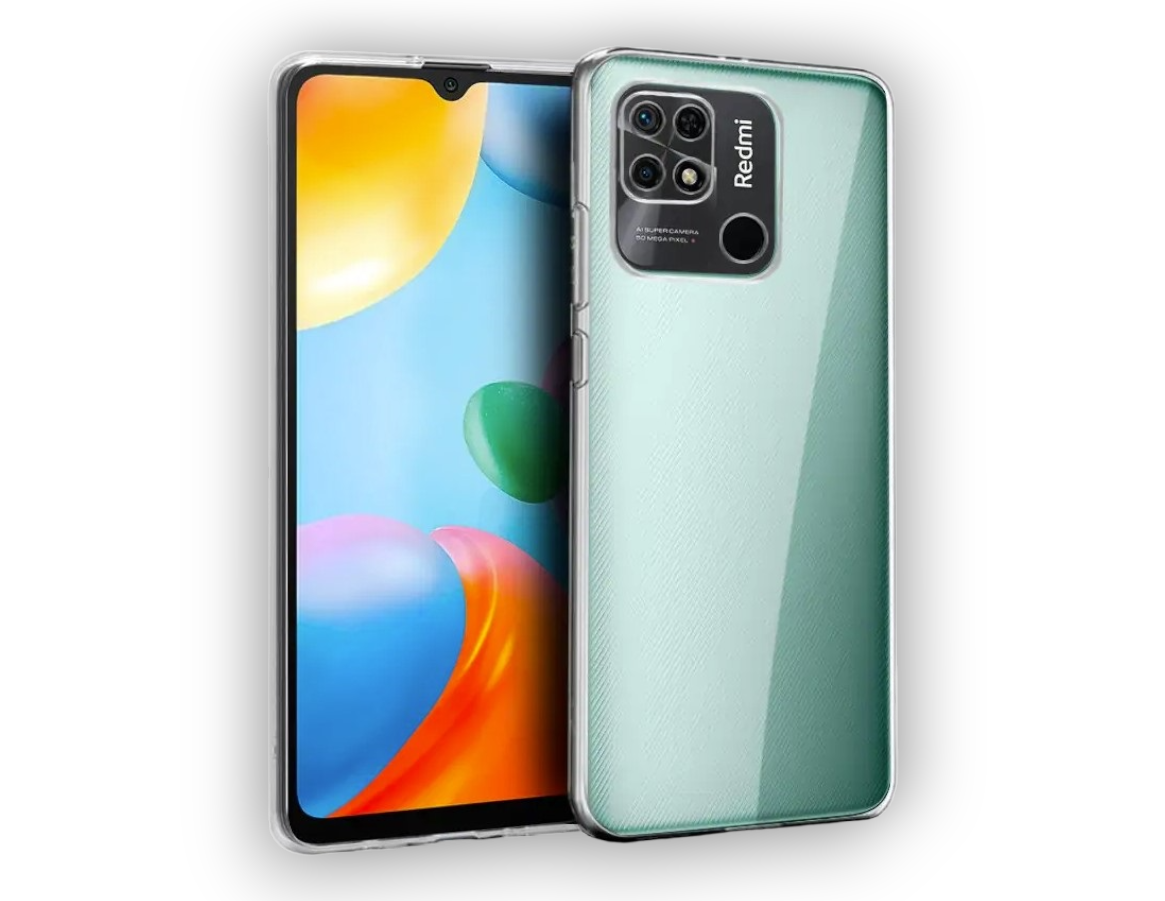Silikonski ovitek za Xiaomi Redmi 10C (2mm) - transparent – Infostyle – Prozorna / Silikon